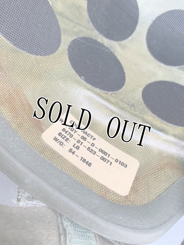 画像17: 米軍実物 ACH 米陸軍バリスティックヘルメット   カバーセット LARGE (17)