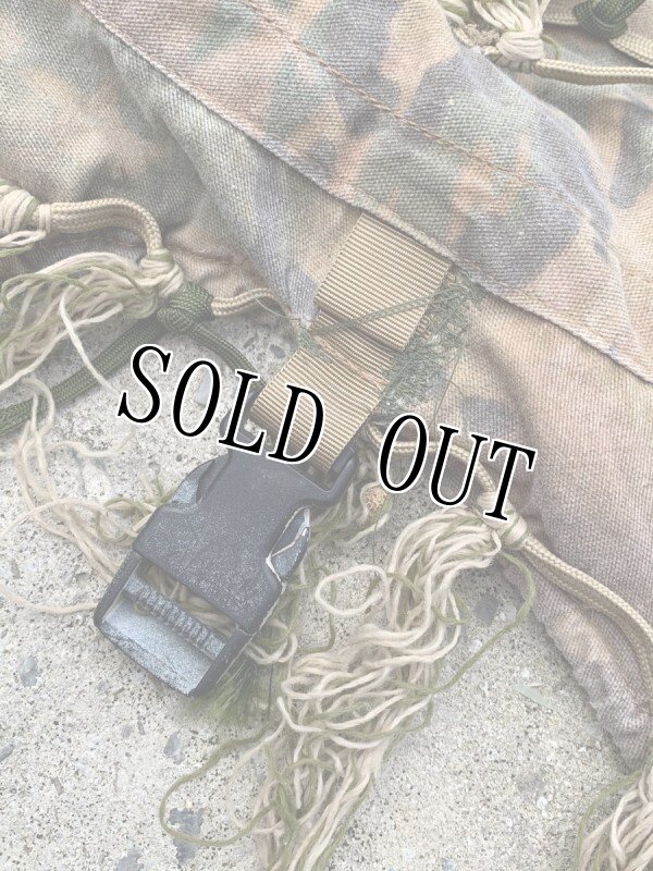 画像9: 米軍放出品 ORDNANCE TACTICAL     スナイパー ハーフ ギリー  (9)