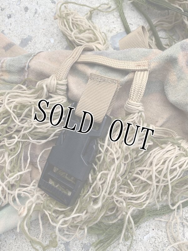 画像10: 米軍放出品 ORDNANCE TACTICAL     スナイパー ハーフ ギリー  (10)