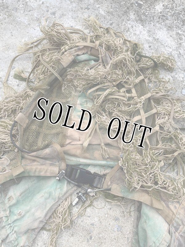 画像3: 米軍放出品 ORDNANCE TACTICAL     スナイパー ハーフ ギリー  (3)