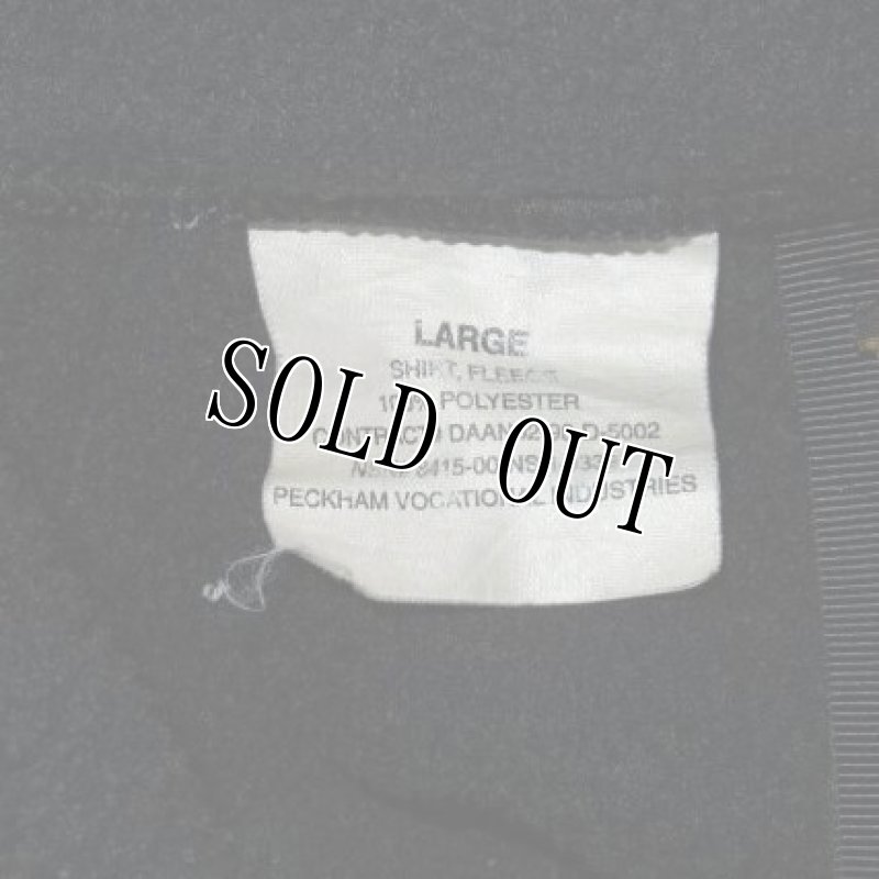 画像5: 米軍実物, US MARINES  ポーラテックフリース ブラック LARGE (5)