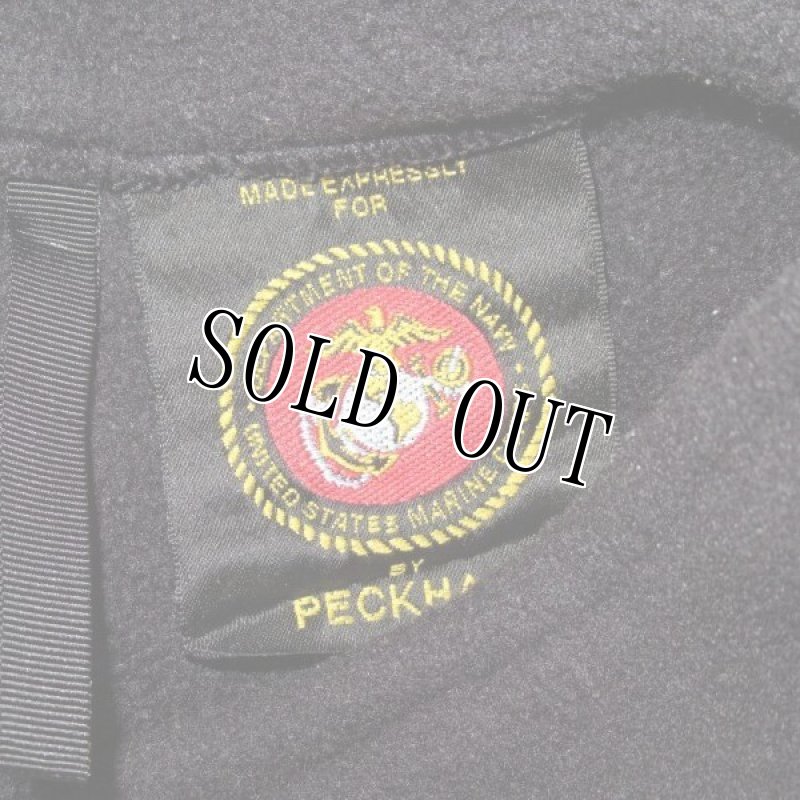 画像6: 米軍実物, US MARINES  ポーラテックフリース ブラック LARGE (6)