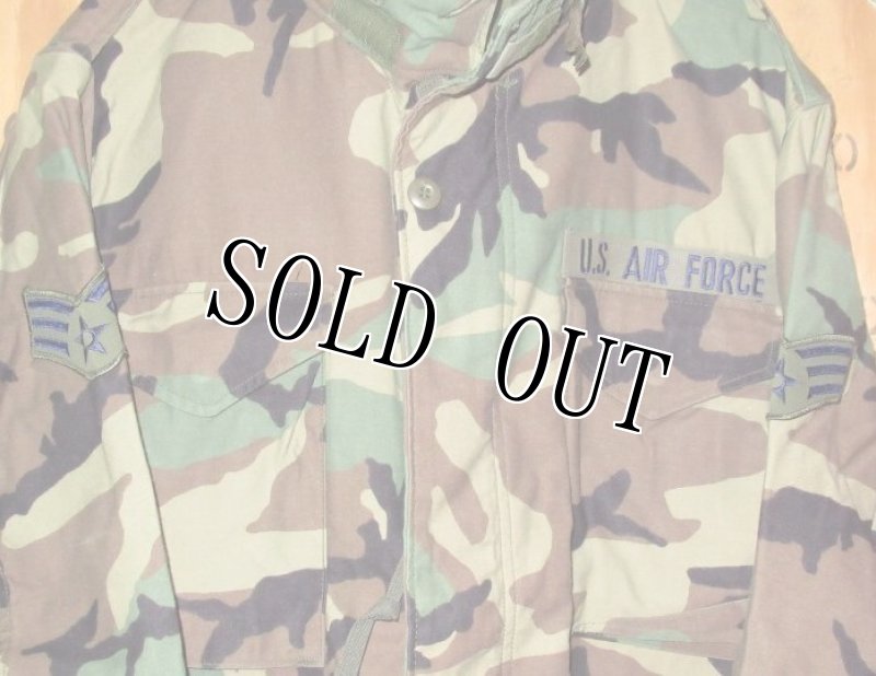 画像2: 米軍実物　U.S.A.F.　M-65フィールドジャケット　M-R (2)