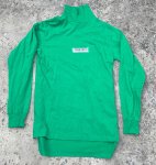 画像3: 米海軍実物 U.S. Navy Flight Deck  Jersey Green Turtleneck (3)