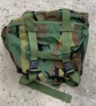 画像1: 米軍実物 ウッドランド MOLLE スリーピング パック  (1)