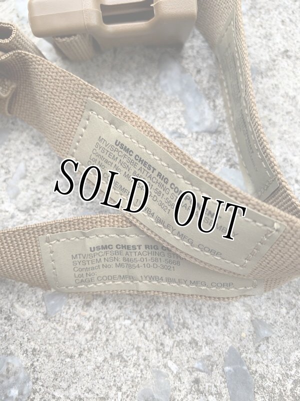 画像15: 米軍実物 USMC チェストリグ コヨーテ 海兵隊 mcpc imtv  (15)