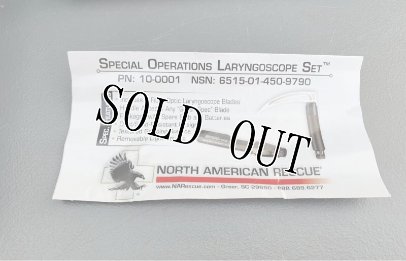 画像9: 米軍放出品 NAR SPECIAL OPERATIONS LARYNGOSCOPE SET  (9)