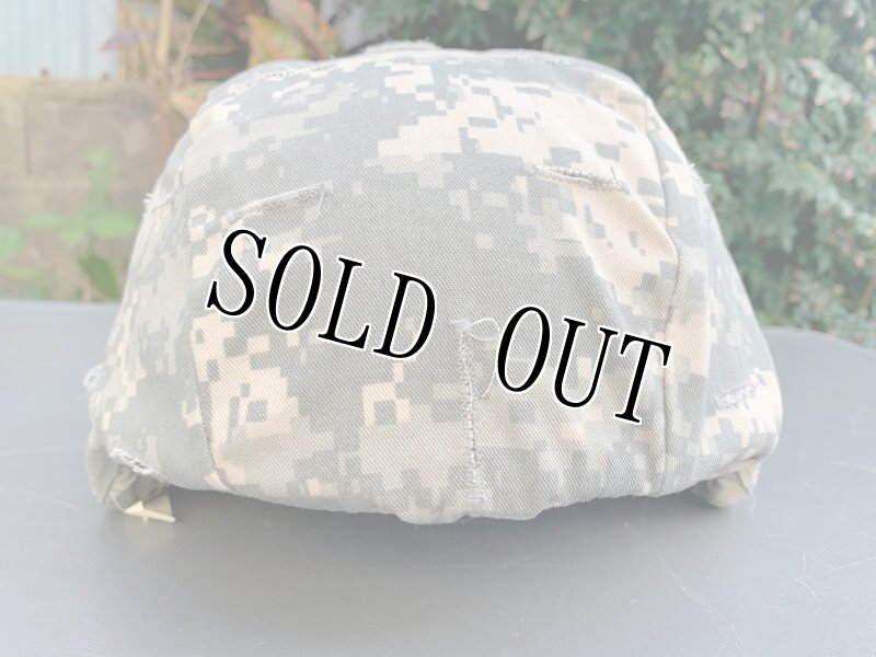 画像8: 米軍実物 ACH 米陸軍バリスティックヘルメット   カバーセット LARGE (8)