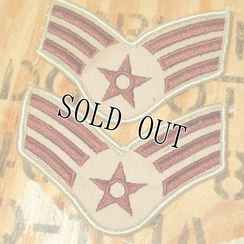 画像2: 米軍実物 U,S,A,F, ワッペン 1セット (2)