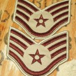 画像2: 米軍実物　U,S,A,F,　ワッペン　1セット (2)