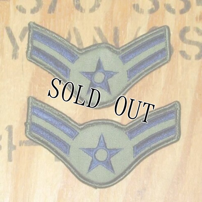 画像2: 米軍実物　U,S,A,F,　ワッペン　1セット (2)