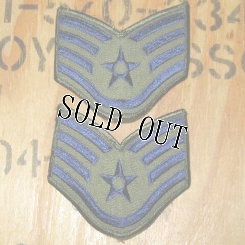 画像2: 米軍実物　U,S,A,F,　ワッペン　1セット (2)