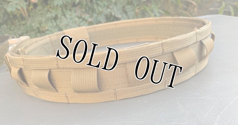 画像6: 海兵隊実物 オードナンス製 MOLLE SYSTEM D-RING   タクティカル ガンファイターベルト  CB LARGE (6)