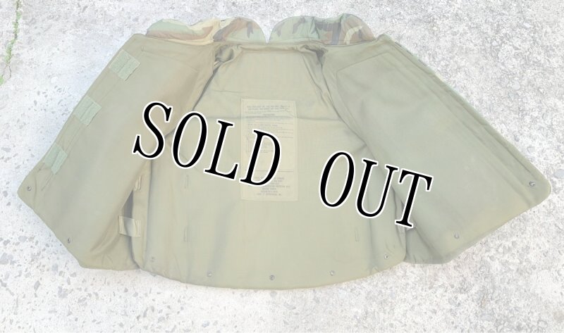 画像12: 米軍実物 M1  ボディアーマー ウッドランド 防弾チョッキ (12)