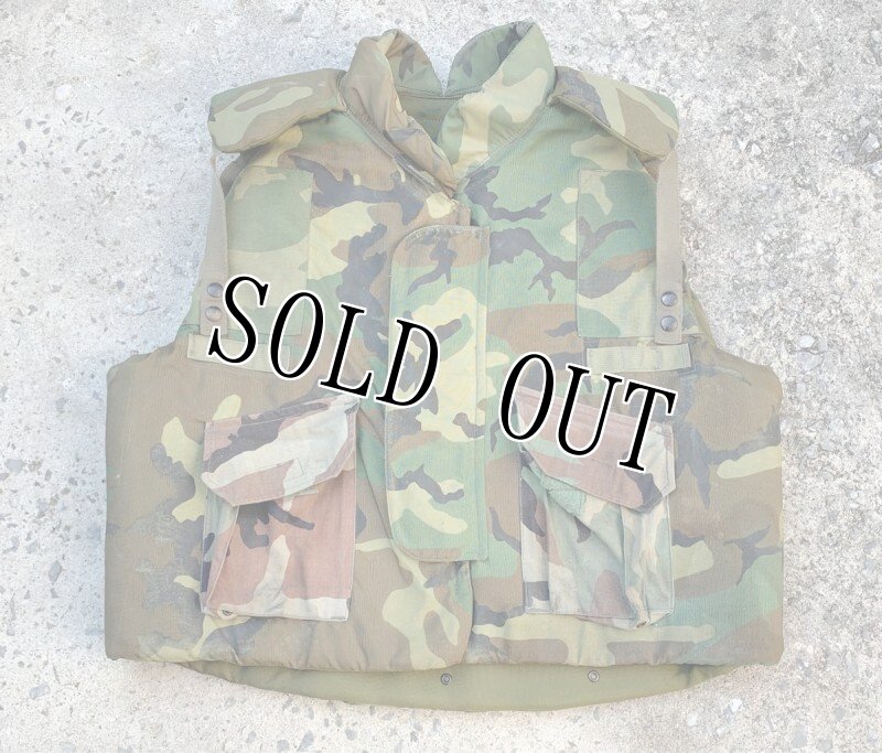 画像5: 米軍実物 M1  ボディアーマー ウッドランド 防弾チョッキ (5)