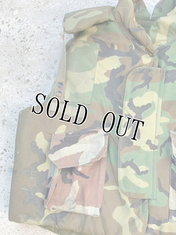 画像7: 米軍実物 M1  ボディアーマー ウッドランド 防弾チョッキ (7)