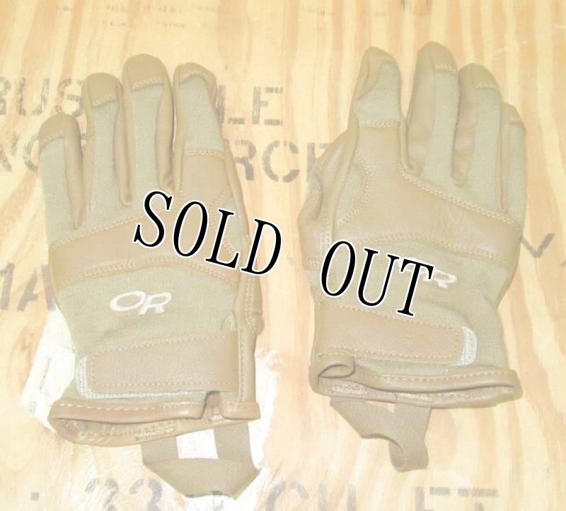 画像1: 米軍放出品　OUTDOOR RESEARCH SUPPRESSOR GLOVES,USA　MEDIUM (1)