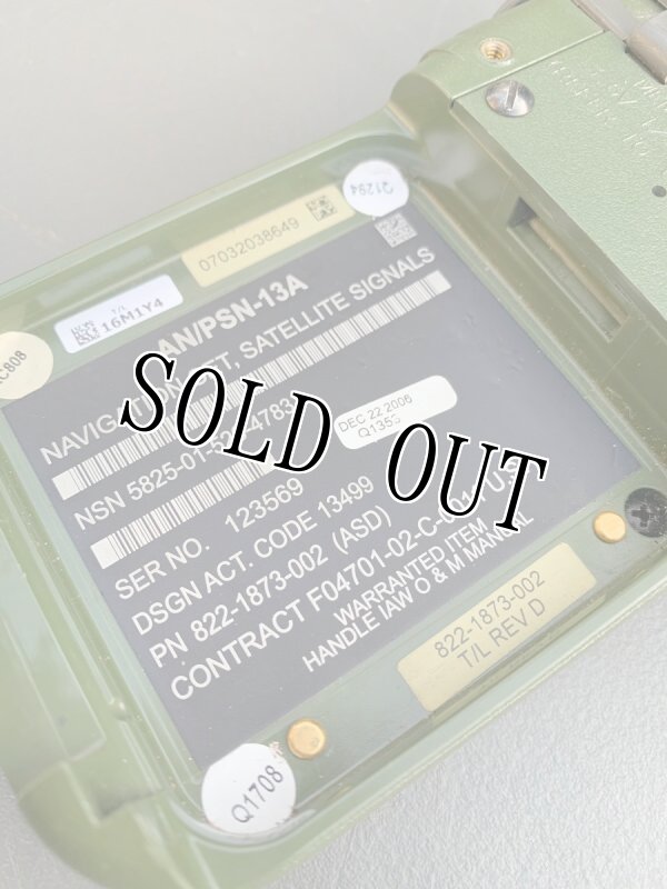画像11: 米軍実物 Rockwell Collins/DAGR AN/PSN-13A GPSレシーバー 軍用無線  (11)