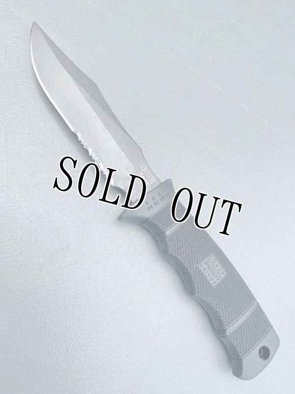 画像4: 米軍放出品 SOG SEAL PUP アウトドア ガーデン ノコ コンバット ナイフ   (4)