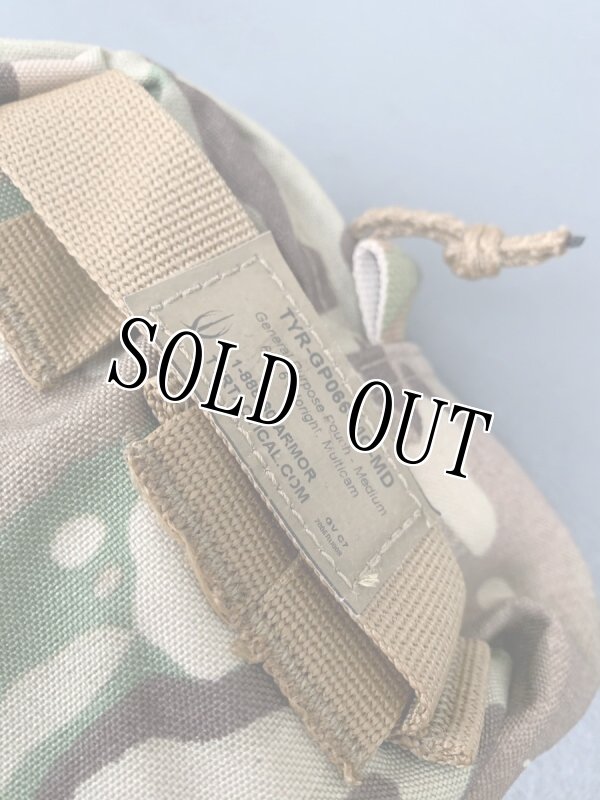 画像4: 米軍実物 TYR General Purpose Pouch - Medium 6"x 6”  (4)