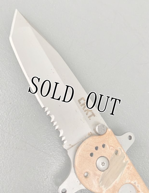 画像2: 米軍放出品 CRKT M16-14SF  SPECIAL FORCES  デザート タントー ナイフツール  (2)