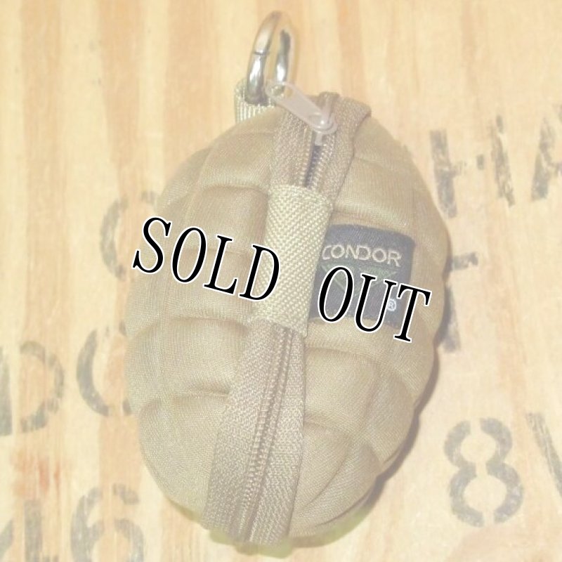 画像3: CONDOR　グレネード型キーケース　コヨーテ (3)