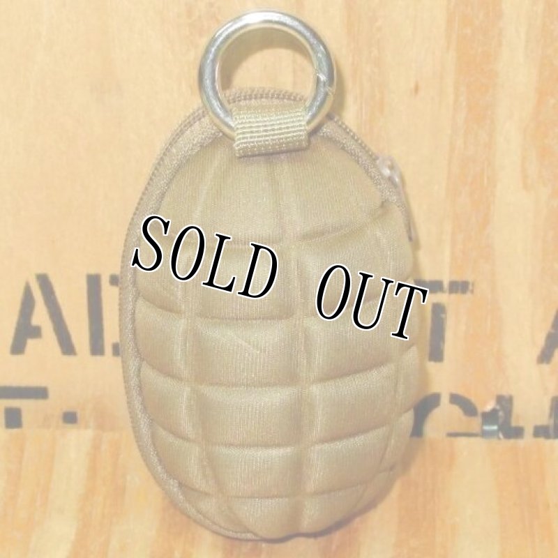 画像2: CONDOR　グレネード型キーケース　コヨーテ (2)