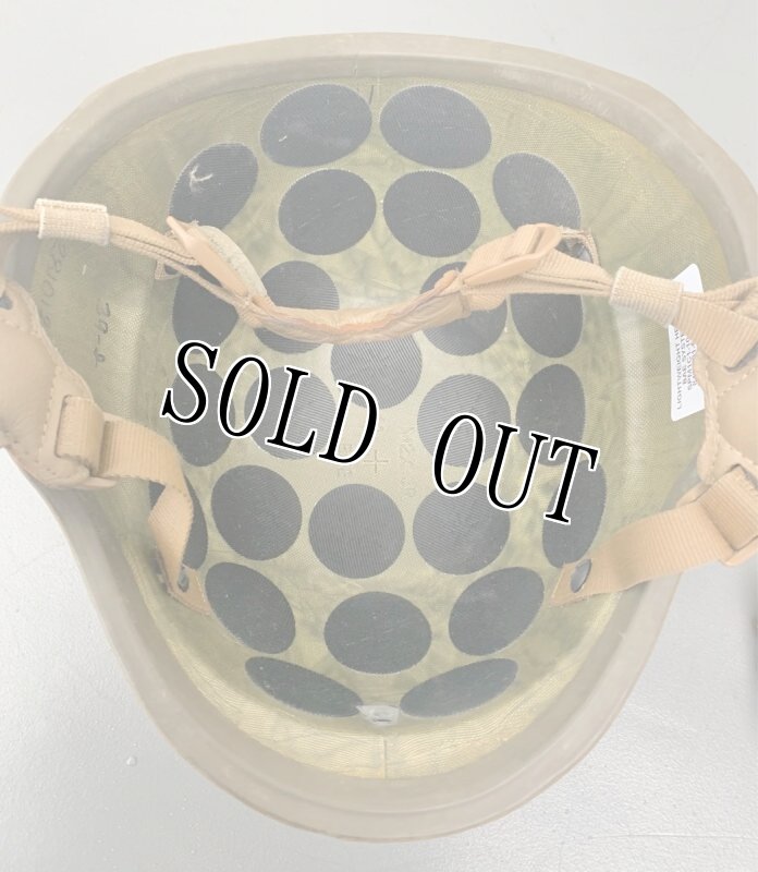 画像15: 海兵隊実物 USMC LWH ライトウェイト  ヘルメット M (15)