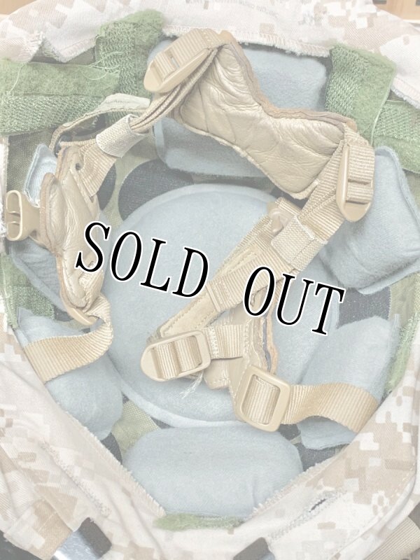 画像20: 海兵隊実物 USMC LWH ライトウェイト  ヘルメット M (20)