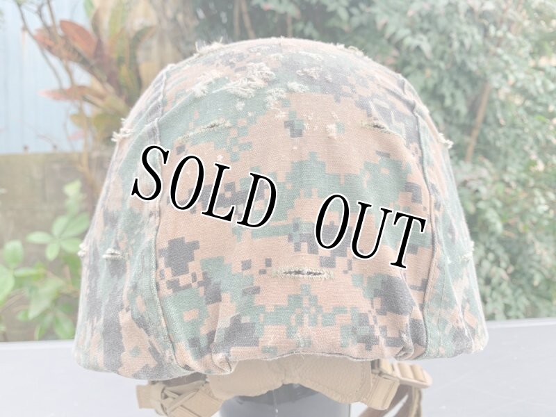 画像3: 海兵隊実物 USMC LWH ライトウェイト  ヘルメット M (3)