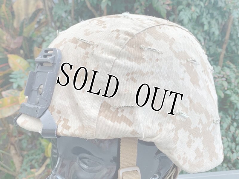 画像4: 海兵隊実物 USMC LWH ライトウェイト  ヘルメット M (4)