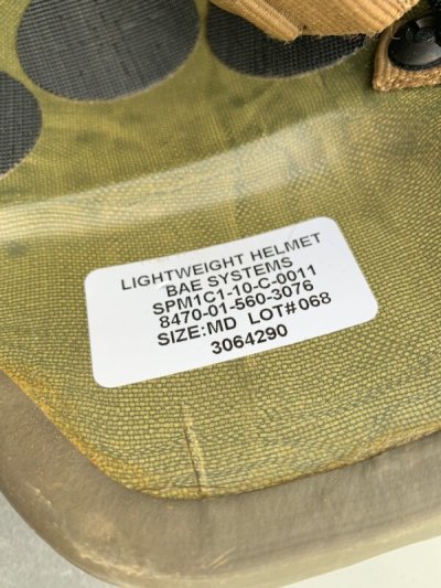 画像2: 海兵隊実物 USMC LWH ライトウェイト  ヘルメット　M