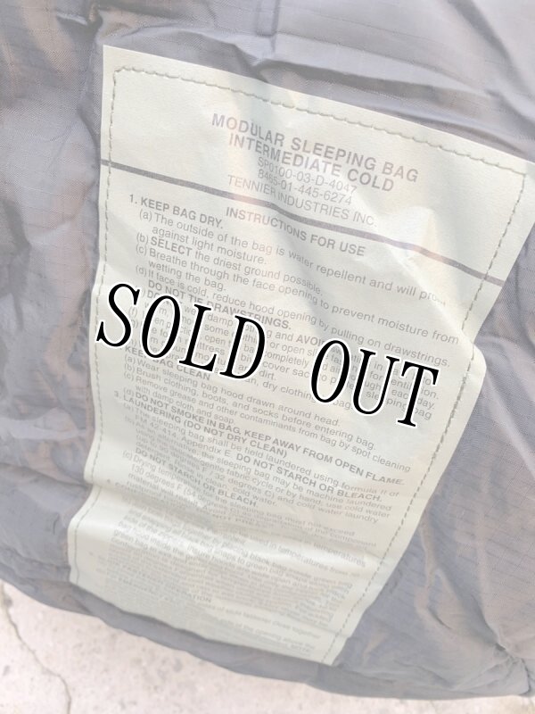 画像6: 米海兵隊実物 モジュラースリーピングバッグ 4点セット (6)