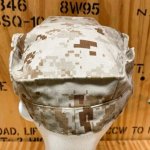 画像3: 米軍海軍実物　US NAVY　デザートマーパット　CAP　 LARGE (3)