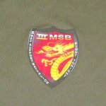 画像2: 米軍放出品　USMC IIIMEF SUPPORT BATTALION  Tシャツ　 2X LARGE (2)
