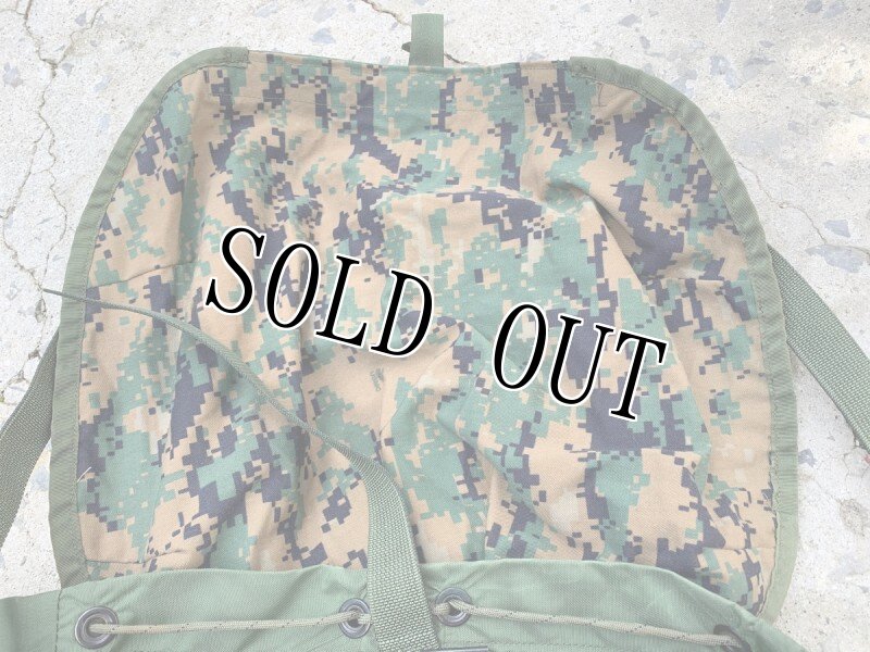 画像8: 米海兵隊放出品 実物 LC-1 L アリスバッグ フレームセット ピクセルカスタム (8)