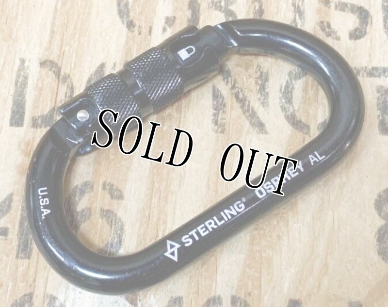 画像3: 米軍実物 STERLING OSPREY AL　ロッキング カラビナ  (3)