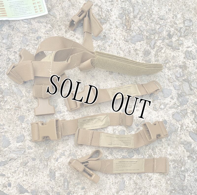 画像10: 米軍実物 USMC チェストリグ コヨーテ 海兵隊 SPC MTV FSBE PC IMTV    (10)