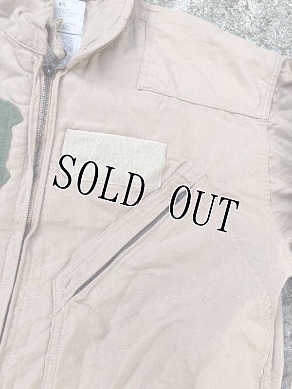 画像8: 米軍実物 CWU27/P　フライトスーツ　タン　44L (8)