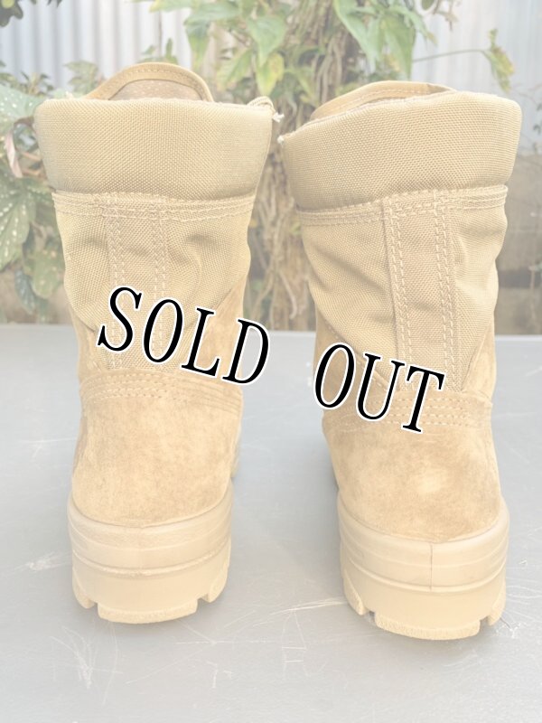 画像3: 米海兵隊実物 BATES デザートマーパットブーツ　8W (3)