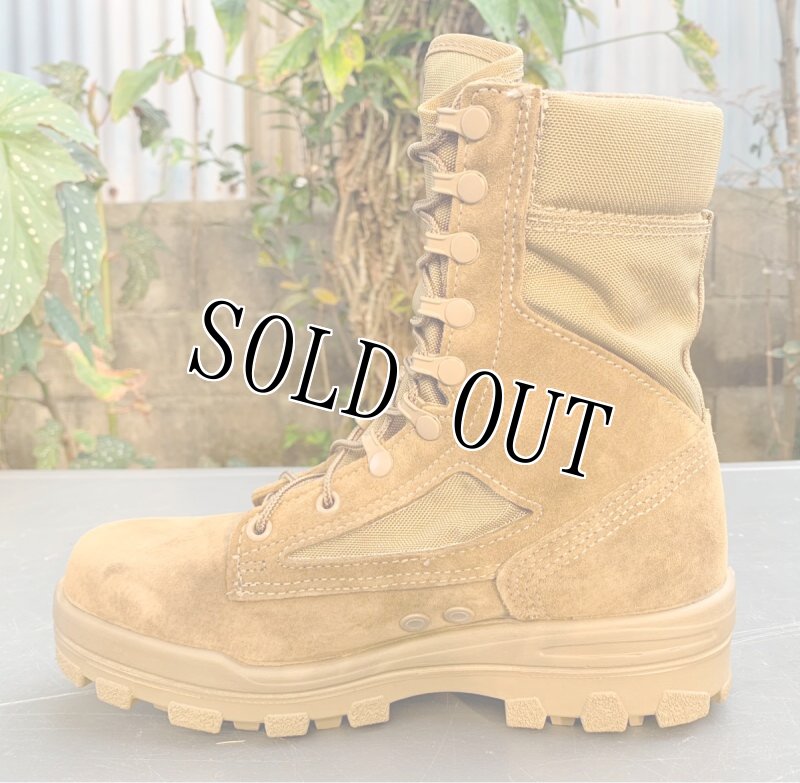 画像5: 米海兵隊実物 BATES デザートマーパットブーツ　8W (5)
