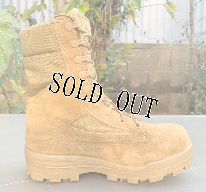 画像6: 米海兵隊実物 BATES デザートマーパットブーツ　8W (6)