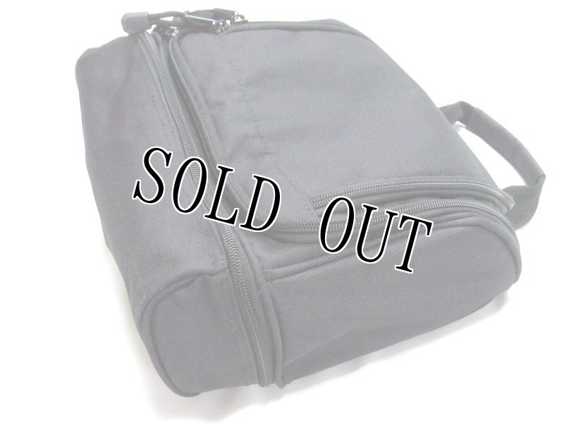 画像2: 米軍放出品 トラベルポーチ ブラック (2)