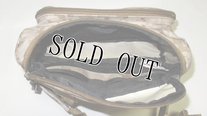 画像5: 米軍放出品 USMC デザートピクセル ウエストポーチ (5)