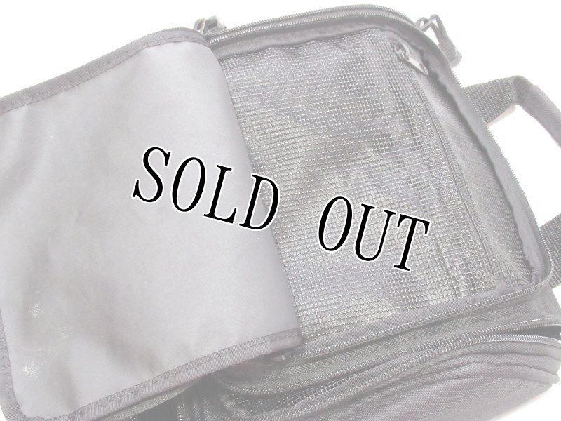 画像6: 米軍放出品 トラベルポーチ ブラック (6)