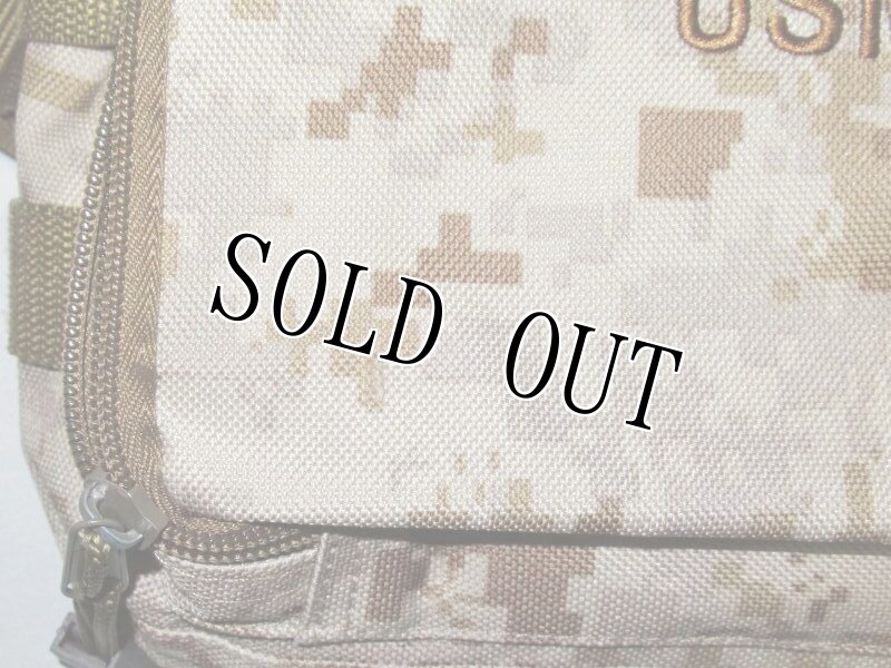 画像6: 米軍放出品 USMC デザートピクセル ウエストポーチ (6)