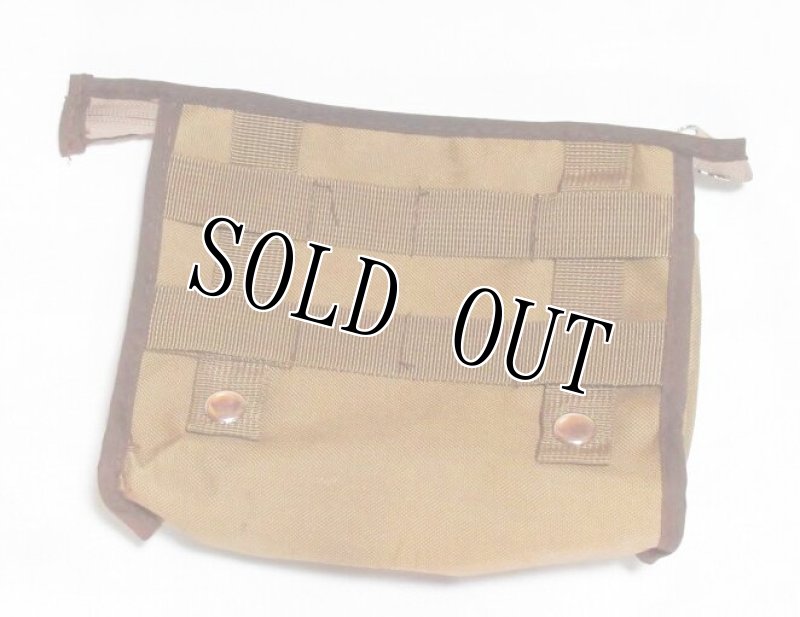 画像2: 米軍放出品 支給品 USO ユーティリティポーチ コヨーテ (2)