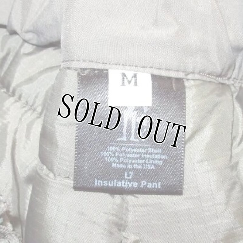 画像5: 米軍実物,PCU LEVEL 7 プリマロフトパンツ MEDIUM (5)