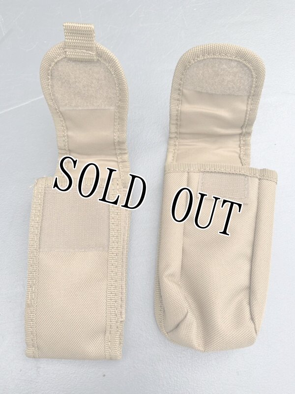 画像6: 米軍放出品 バックパック ユーティリティー  ポーチ コヨーテ 2個セット (6)