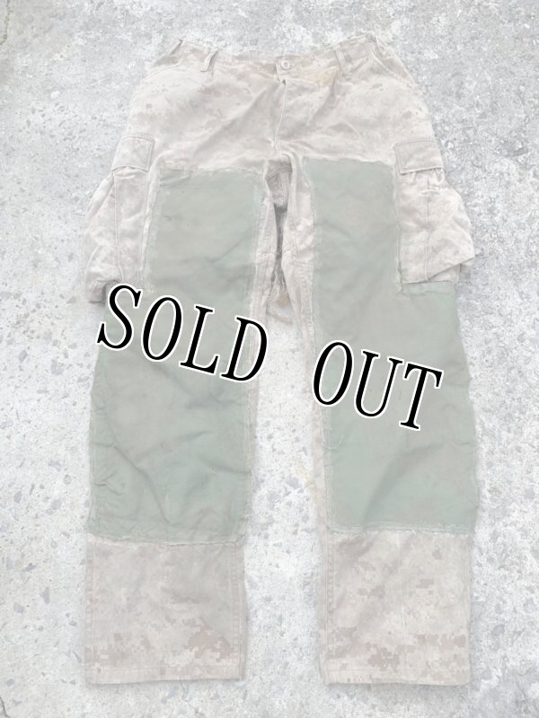 画像5: 米海兵隊実物放出品 デザートマーパッド  狙撃手 スナイパー用  ギリーパンツ (5)